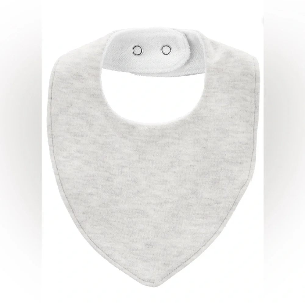 Carter's Child Of Mine Tan / Gray / Safari 3 Pack Baby Bib Set